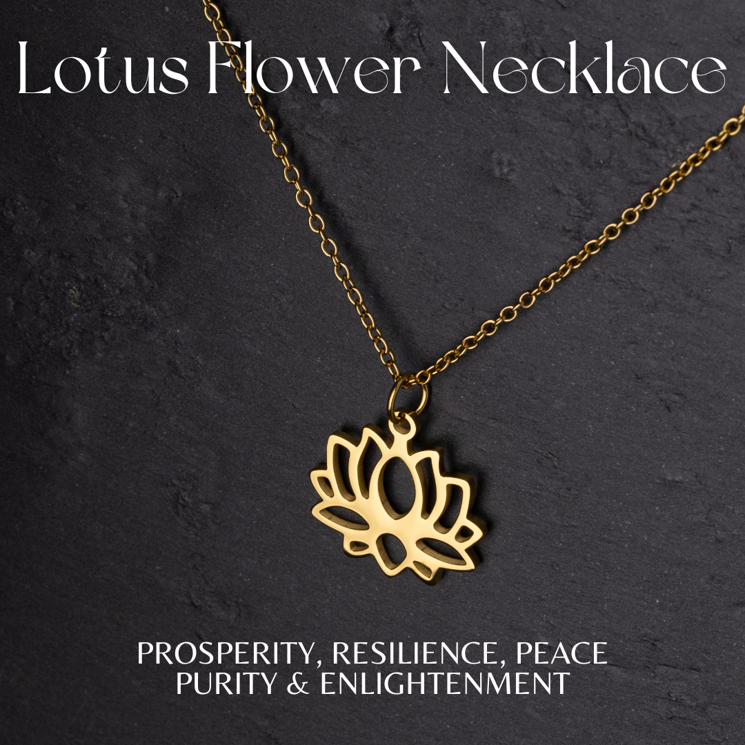 Lucky on sale lotus necklace