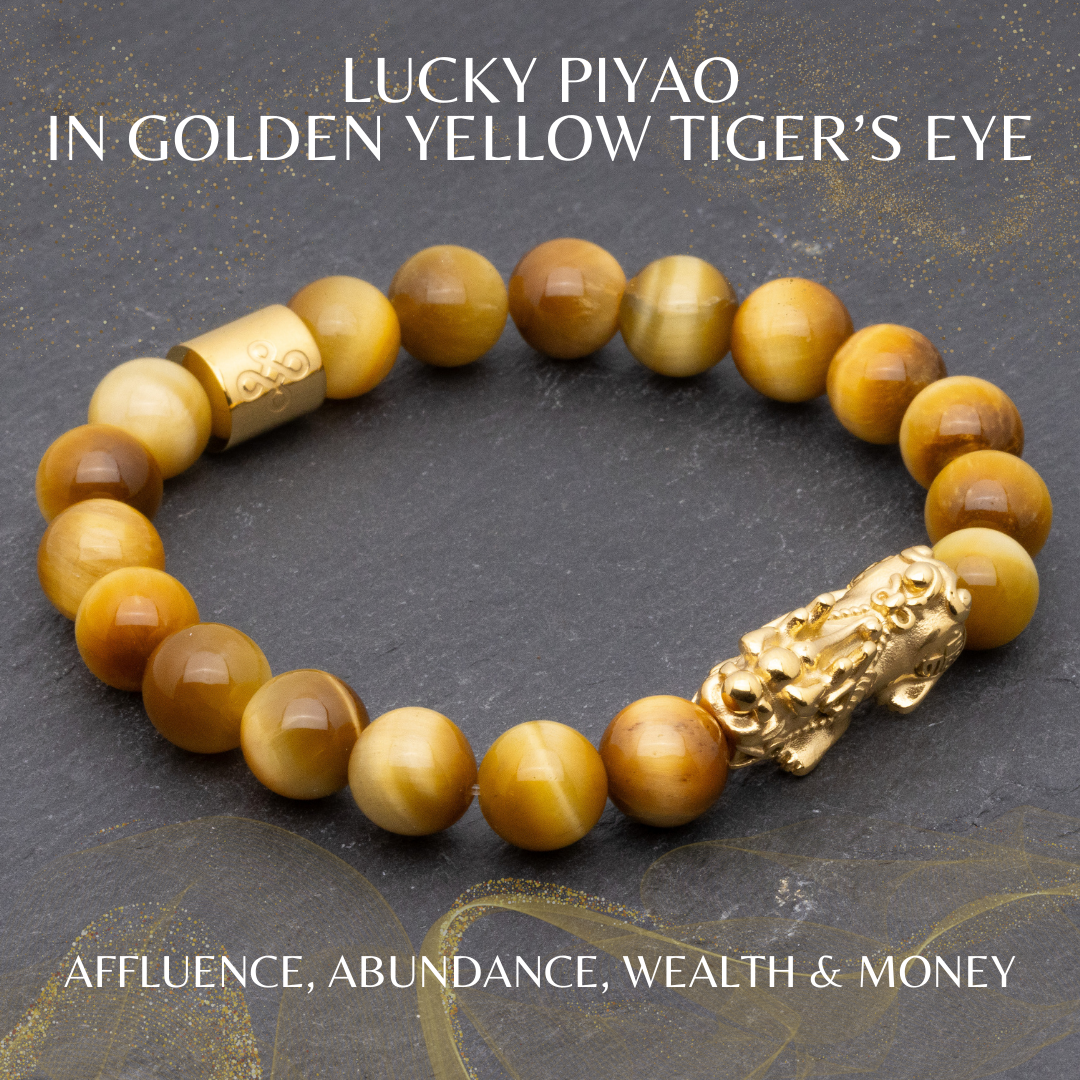 Yellow tiger eye bracelet deals