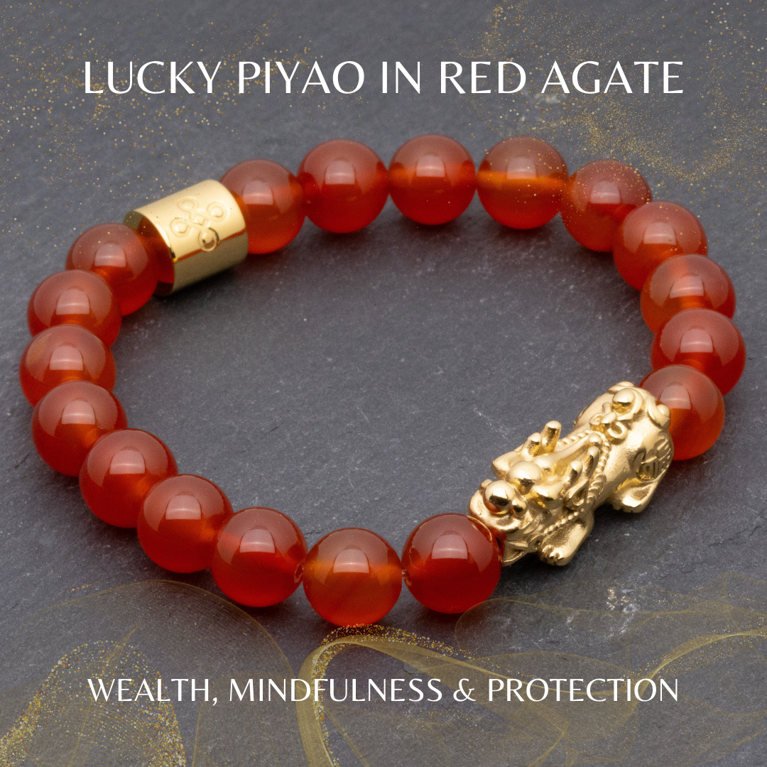 Red agate pixiu store bracelet meaning