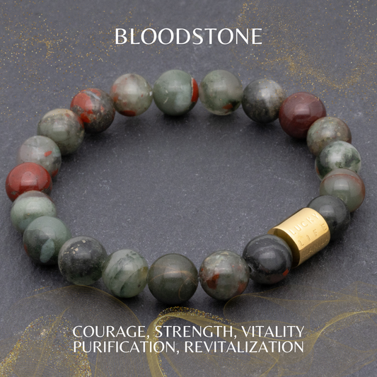 Classic Bloodstone Bracelet
