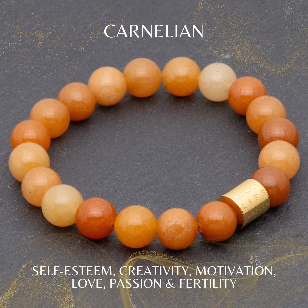Classic Carnelian Bracelet | Fashion Color of the Year 2024