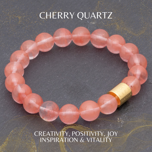 Classic Cherry Quartz Bracelet