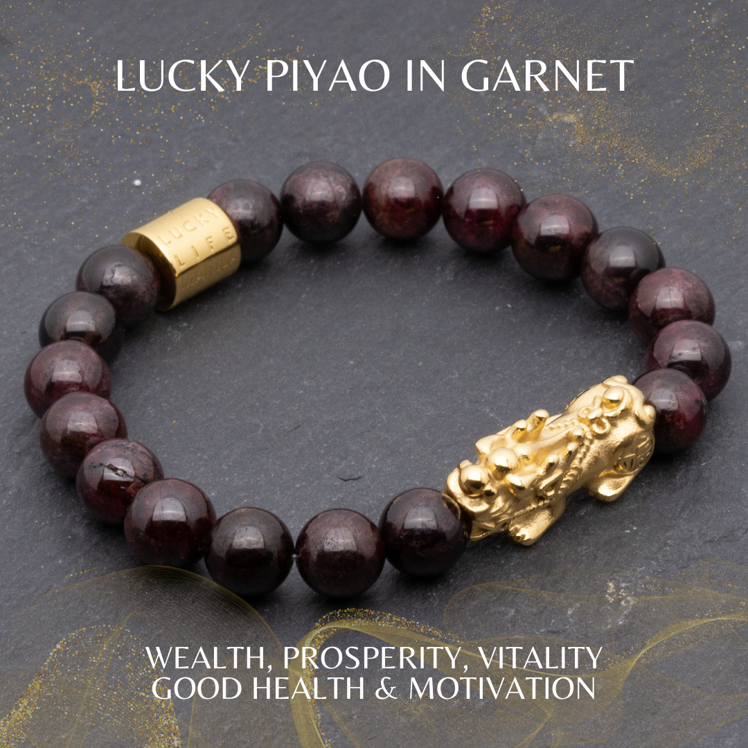 Lucky Piyao in Garnet - Lucky Life Manila