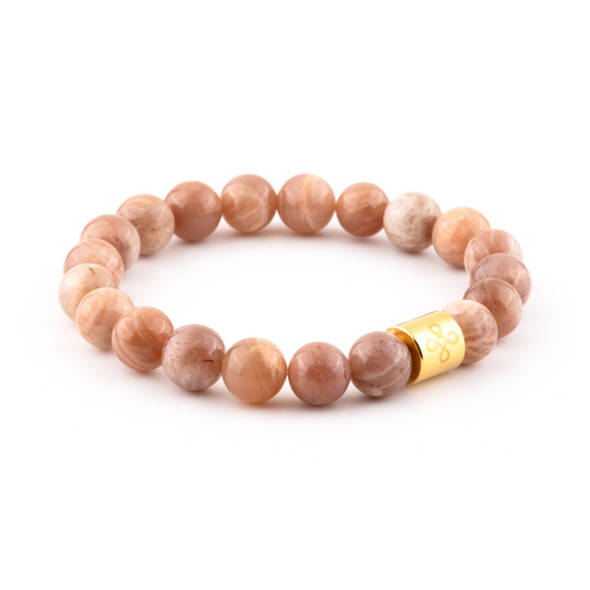 Classic Natural Sunstone Bracelet