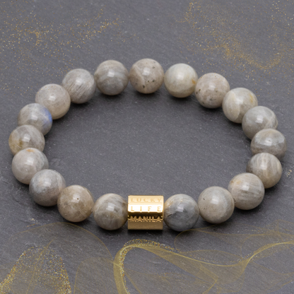 Classic Natural Labradorite Bracelet