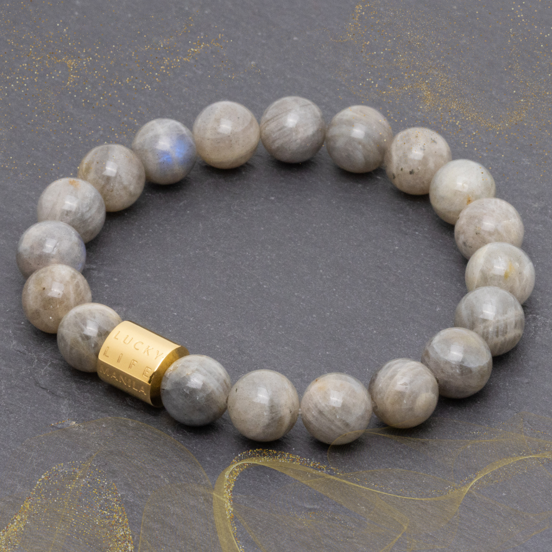 Classic Natural Labradorite Bracelet