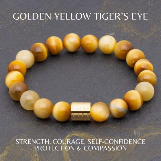 Classic Golden Yellow Tiger's Eye Bracelet - Lucky Life Manila