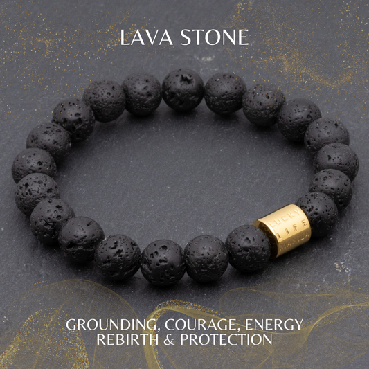 Classic Lava Stone Bracelet