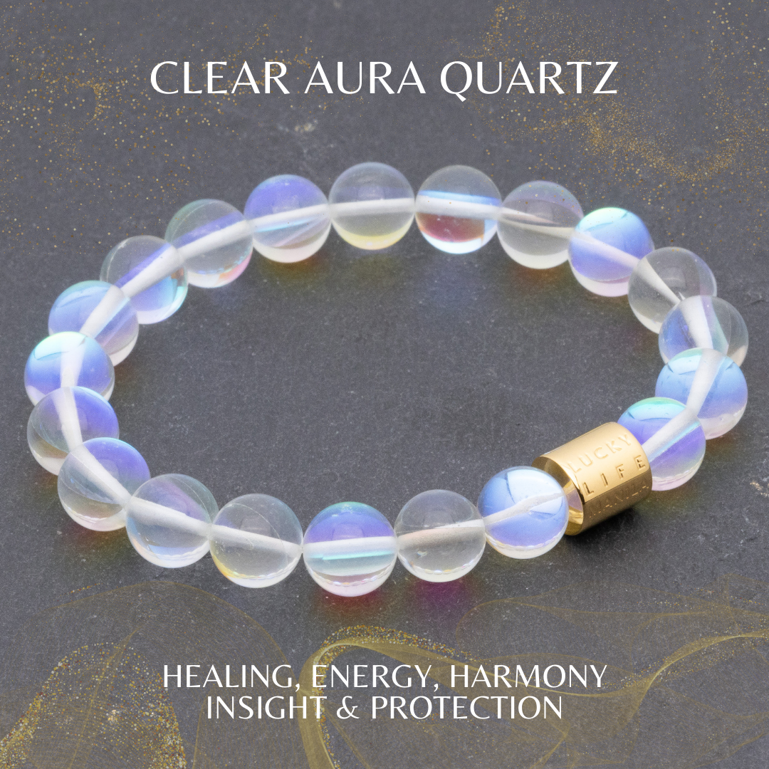 Classic Clear Aura Quartz - Lucky Life Manila