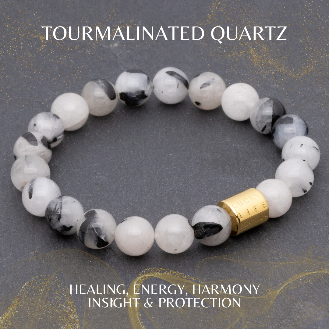 Classic Tourmalinated Quartz Bracelet - Lucky Life Manila