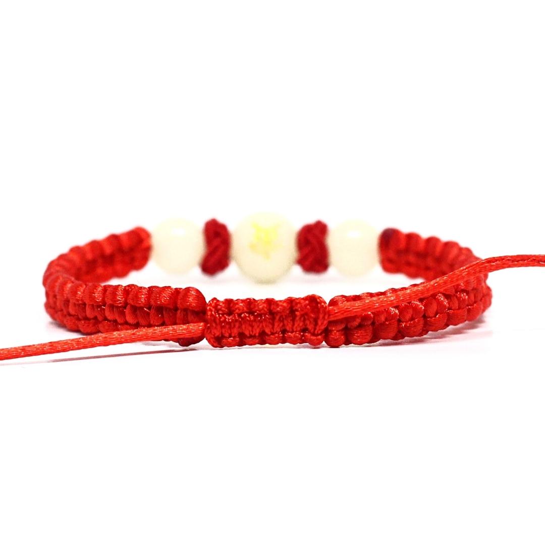 Buy DAIDAISL Lucky Red String Bracelet Men Women Tibetan Buddha Prayer  Handmade Yoga Prayer Rope Thread Bracelet Adjustable Size Online at  desertcartINDIA